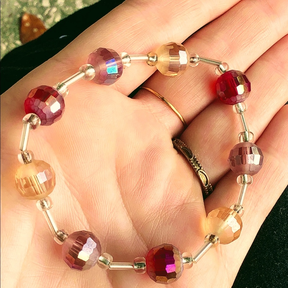 Handmade beaded bracelet